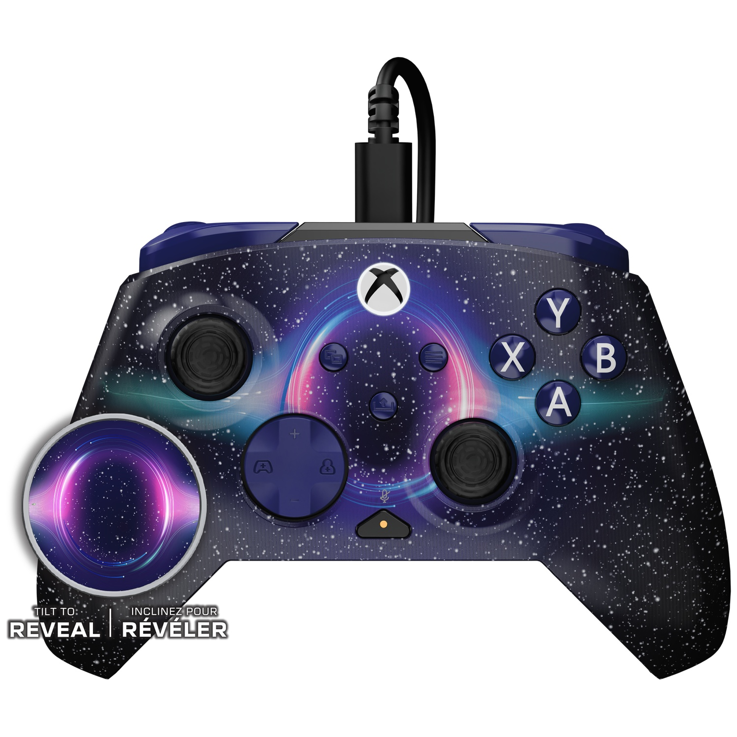 TURTLE BEACH Manette filaire avancée Rematch – Dark Cosmos Reveal (Xbox Series)