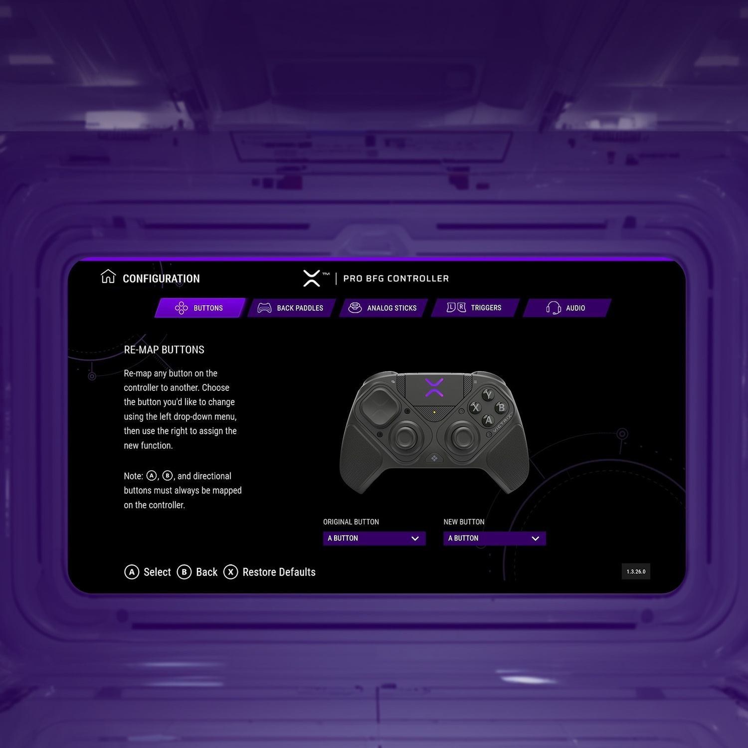 TURTLE BEACH Manette Victrix Pro BFG Reloaded – Noir (PC)