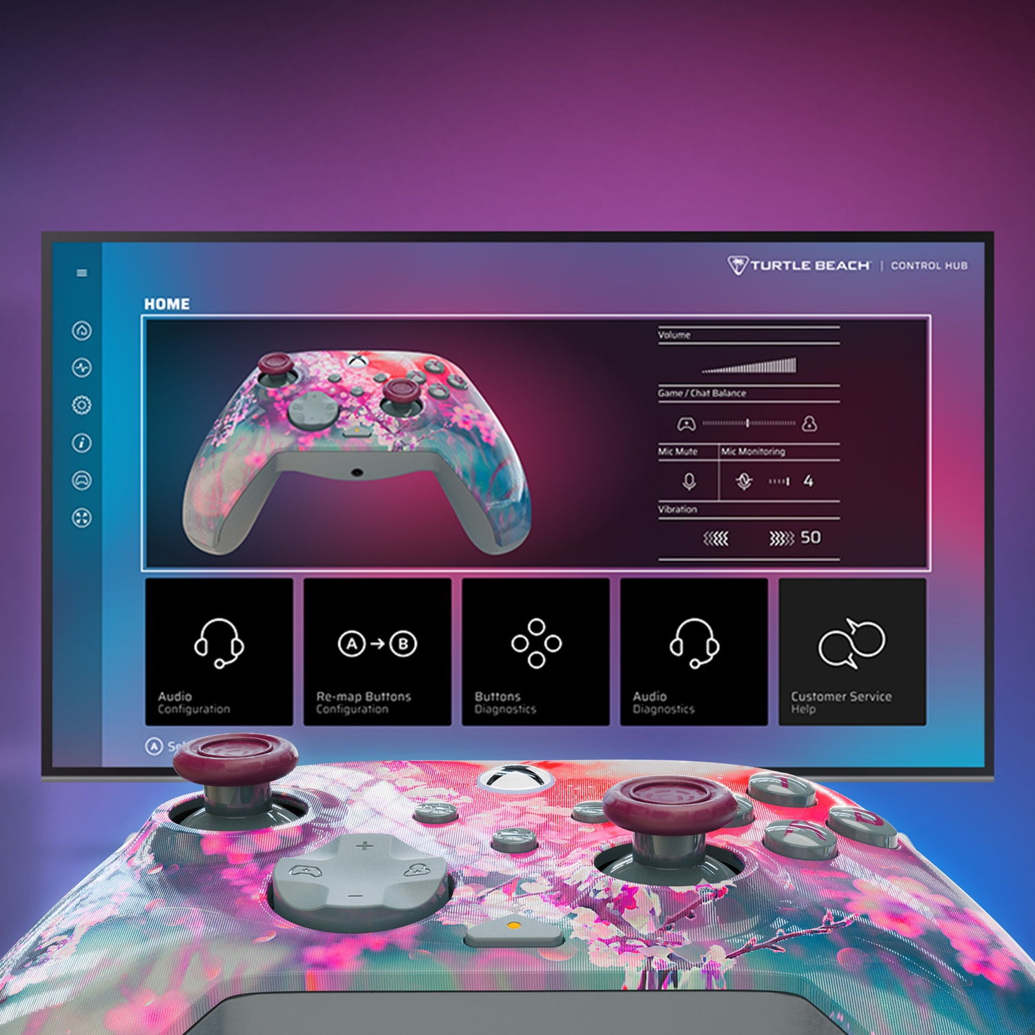TURTLE BEACH Manette filaire avancée Rematch – Kyoto Bloom Reveal (Xbox Series)
