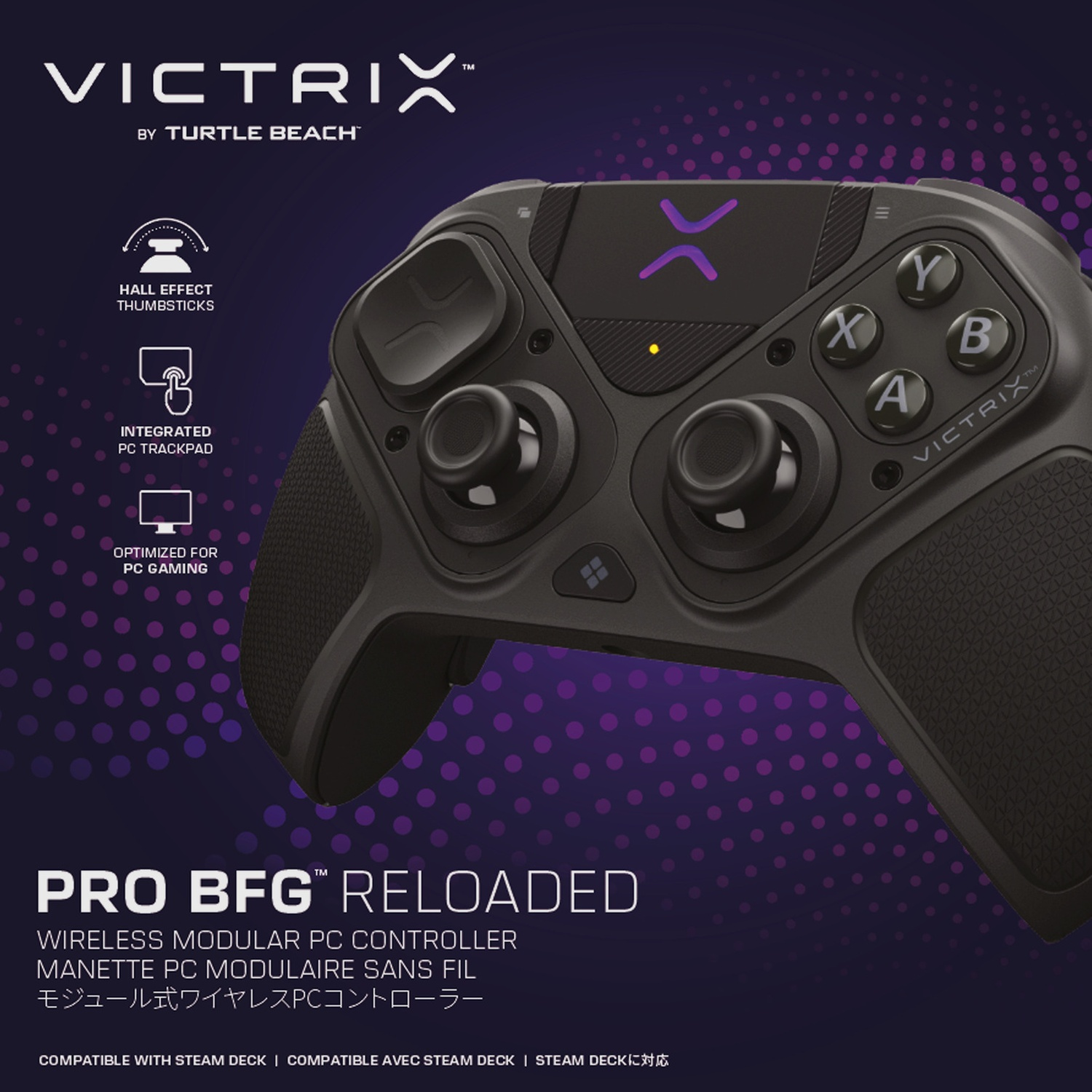 TURTLE BEACH Manette Victrix Pro BFG Reloaded – Noir (PC)