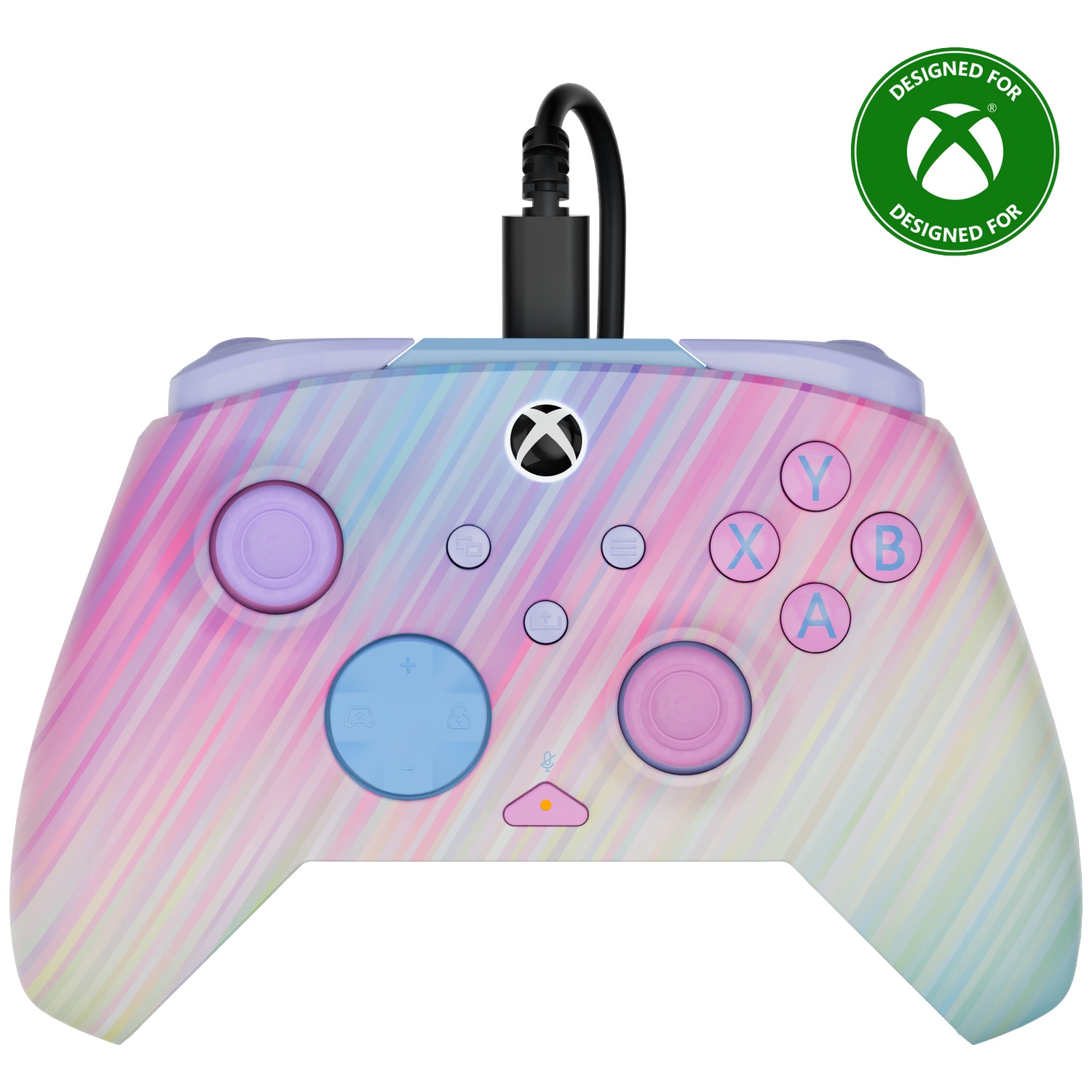 TURTLE BEACH Manette filaire avancée Rematch – Cotton Candy (Xbox Series)