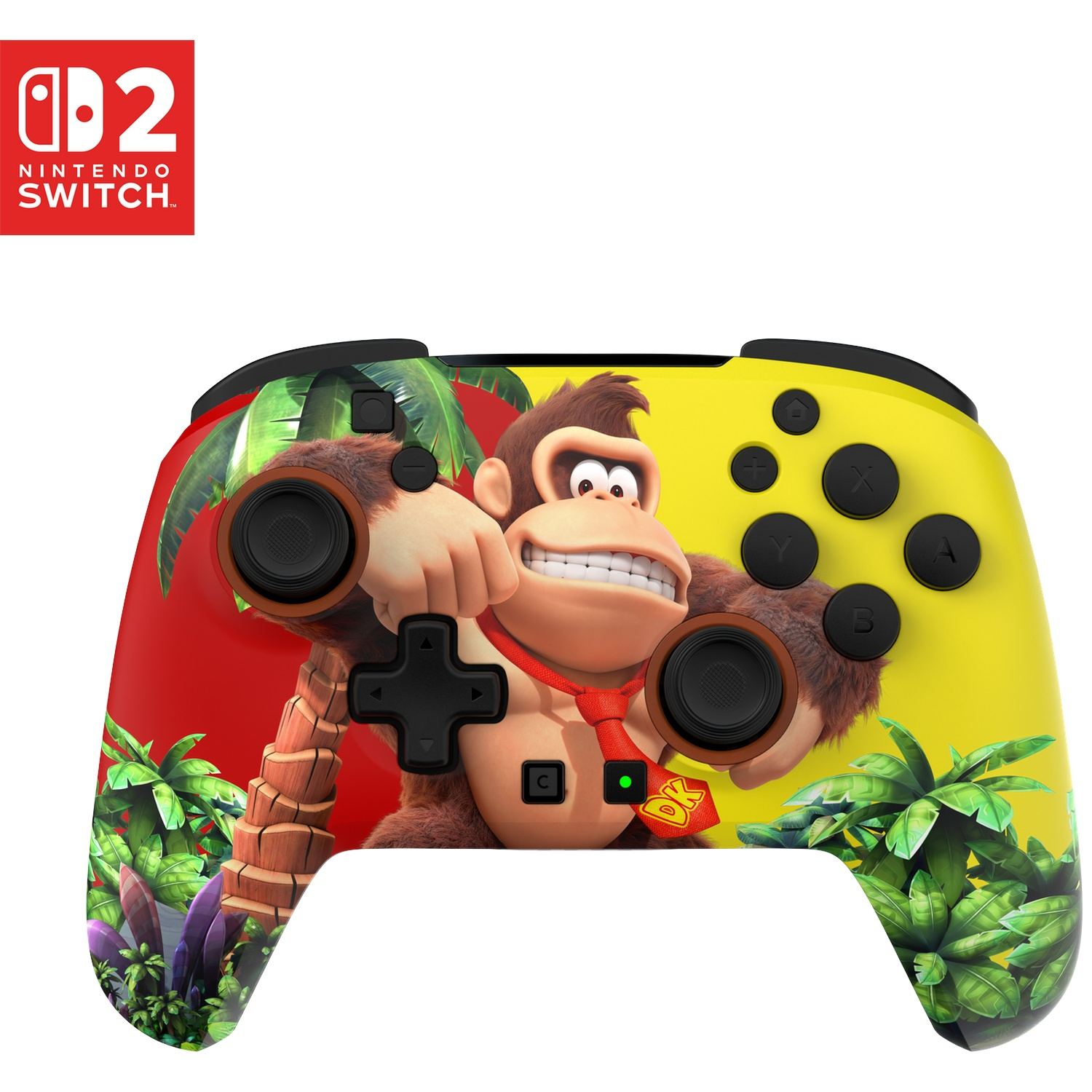 TURTLE BEACH Rematch Wireless - Donkey Kong Jungle Controller Nintendo Switch 2, Nintendo Switch, Nintendo Switch Lite, Nintendo Switch OLED Meerkleurig