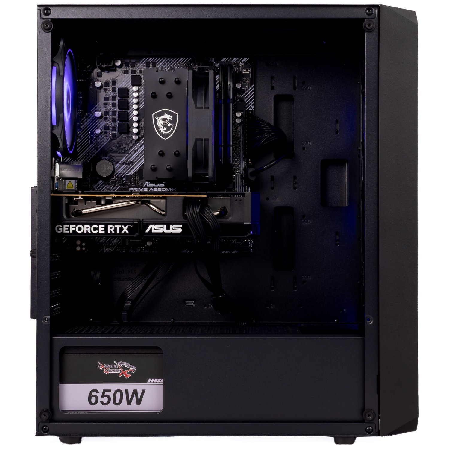 EXTREMEGAMER CLASSIC LVL4a LTo V4 - AMD Ryzen 7 5700X - 32 GB - 1 TB - GeForce RTX™ 5060 Ti - Win 11 Home