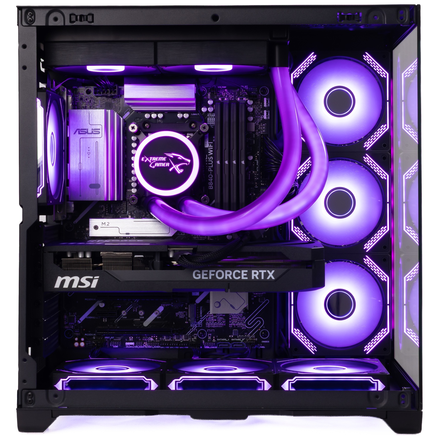 EXTREMEGAMER X EDT BK R7X3D-GF5090-642 - AMD Ryzen 7 9800X3D - 64 GB - 2 TB - GeForce RTX™ 5090