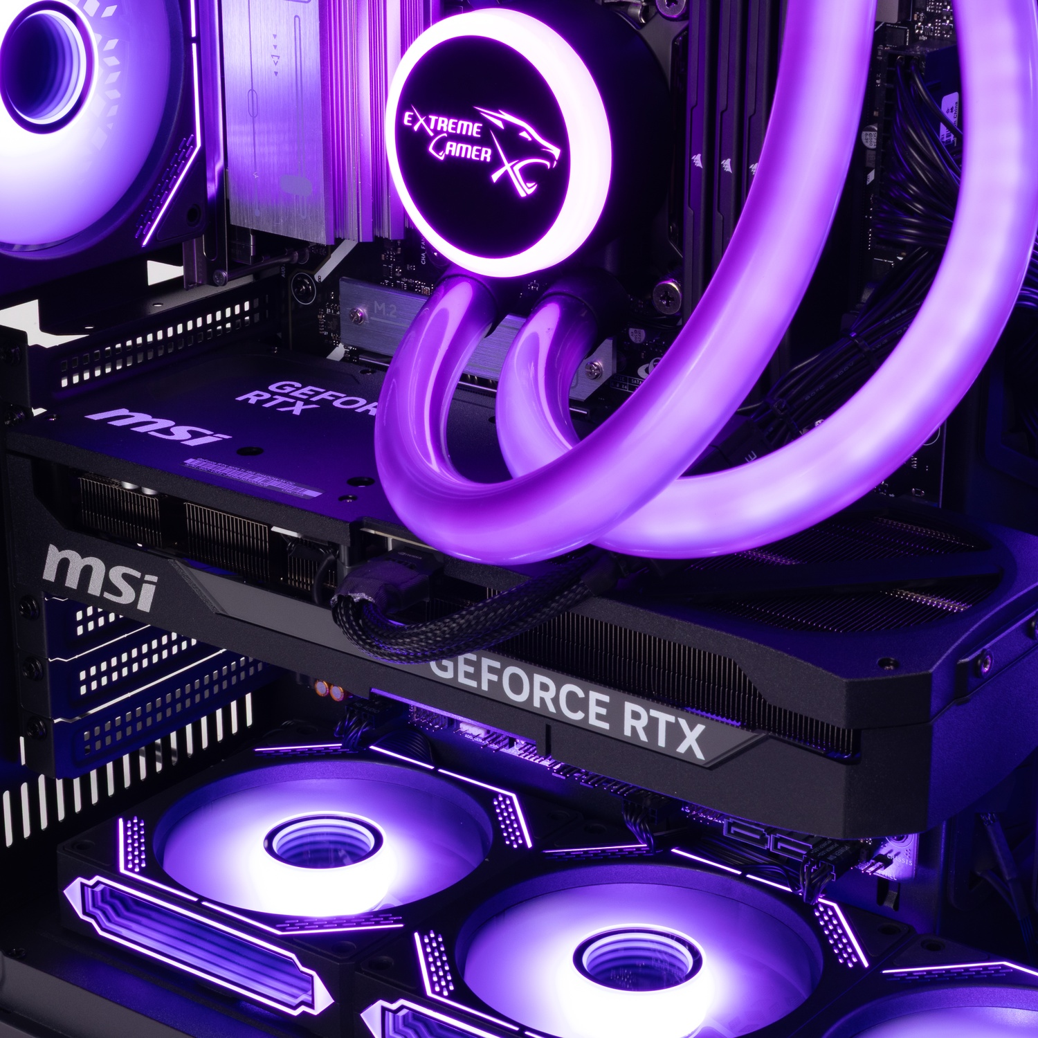 EXTREMEGAMER X EDT BK R7X3D-GF5090-642 - AMD Ryzen 7 9800X3D - 64 GB - 2 TB - GeForce RTX™ 5090