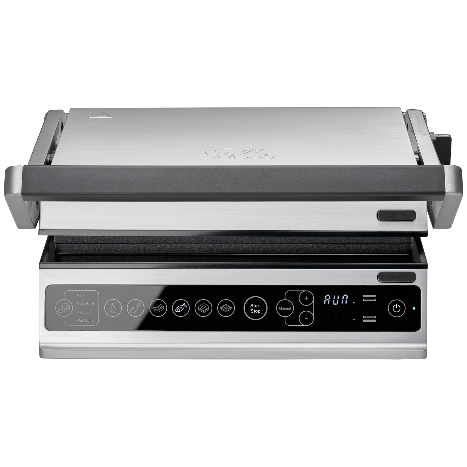 Solis Waffle & Contact Grill Pro (tye 7953) Contactgrill Zilver