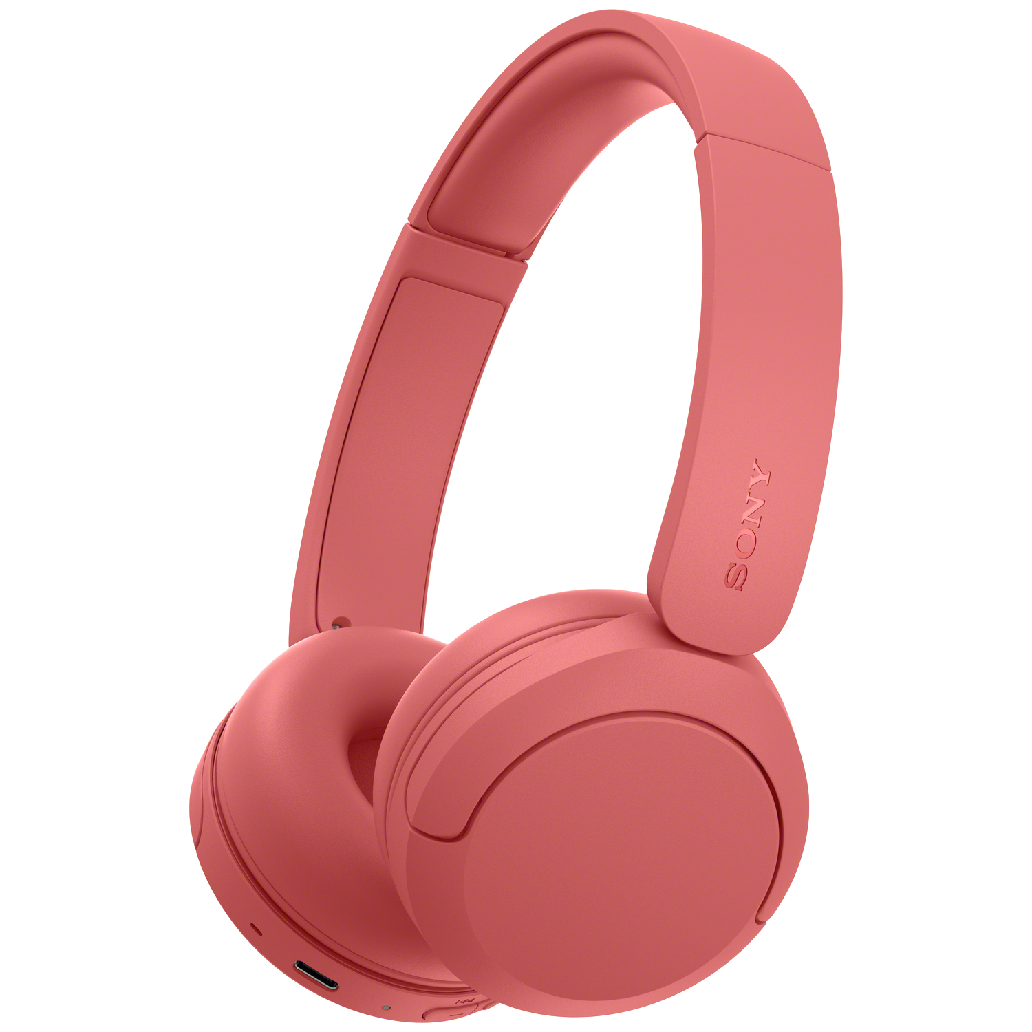 SONY WH-CH535 - Draadloze On-ear Koptelefoon - Rood