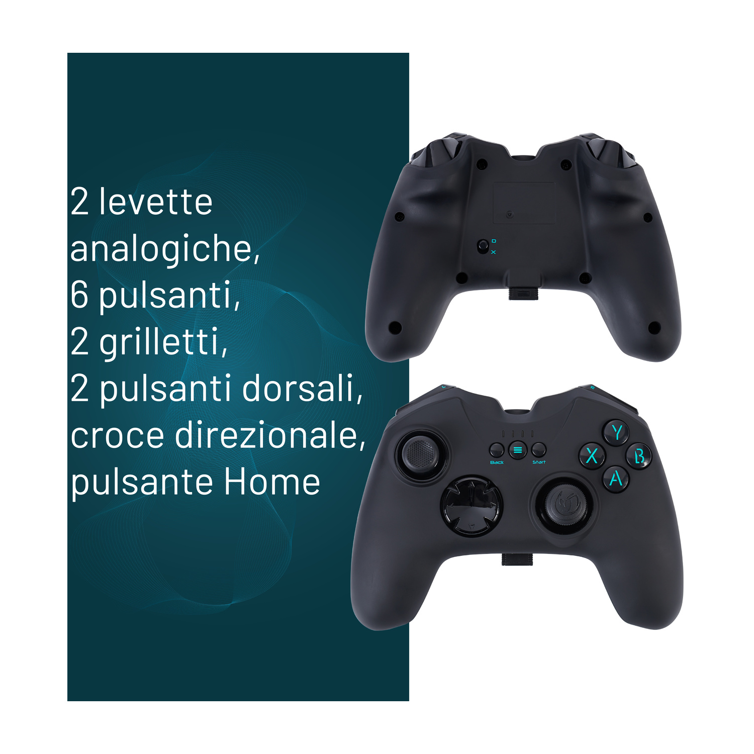CONTROLLER NACON GAMEPAD GC-200WL 