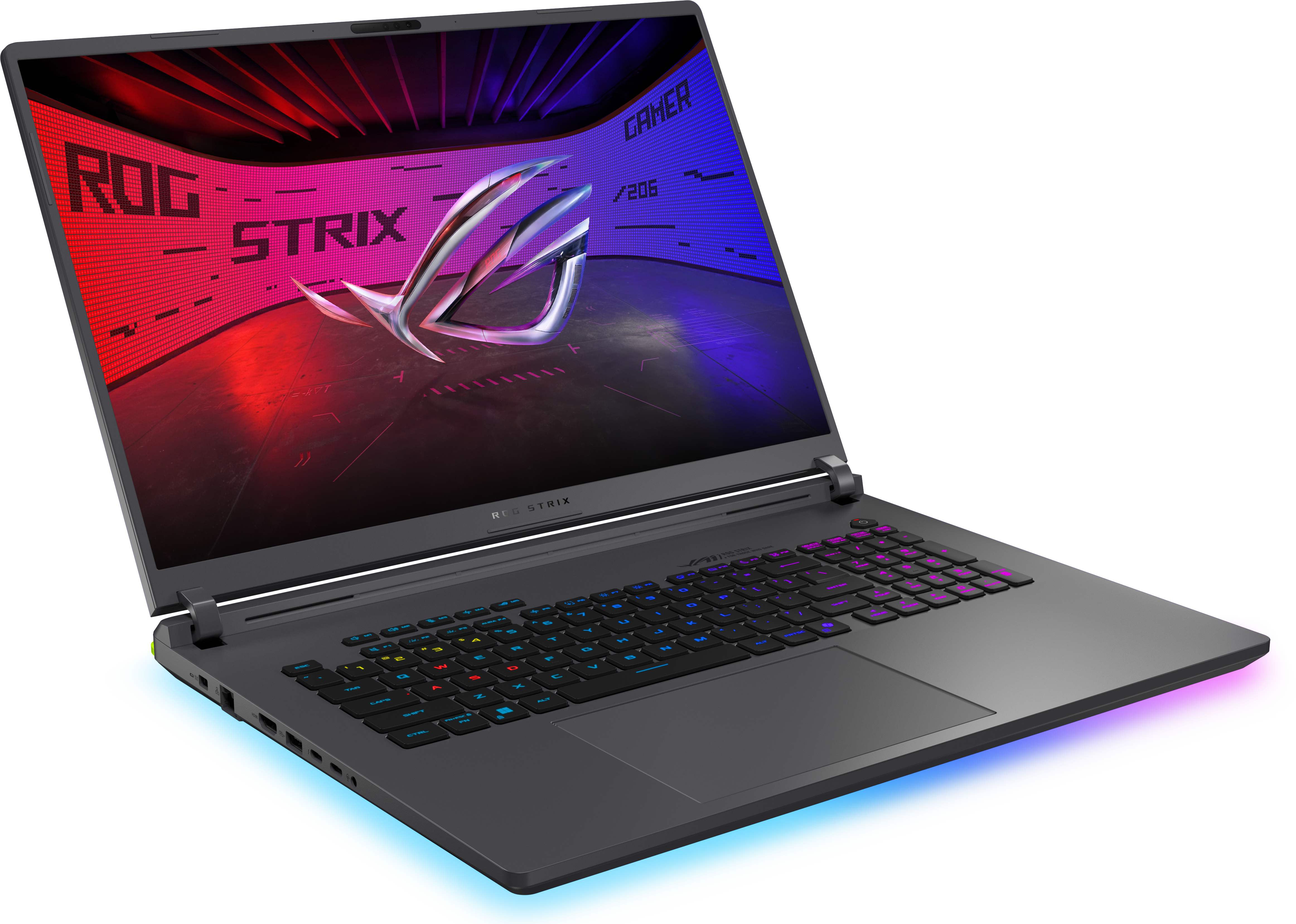 ASUS ROG Strix G18 G815LW-SA277 Szürke Gamer laptop (18" WQXGA/Core Ultra 9/32GB/1024 GB SSD/RTX5080 16GB/NoOS)