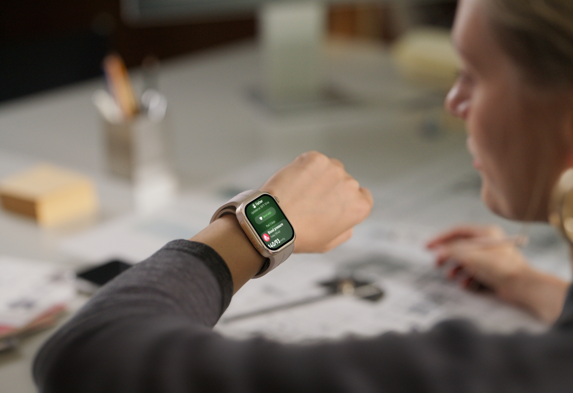Smartwatch HUAWEI Watch D3 Brązowy