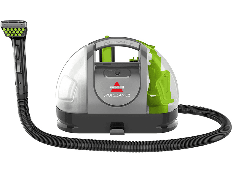 SMACCHIATORE BISSELL SpotClean C2 20671, Potenza 340 W, Titanium, Silver Gray & Cha Lime