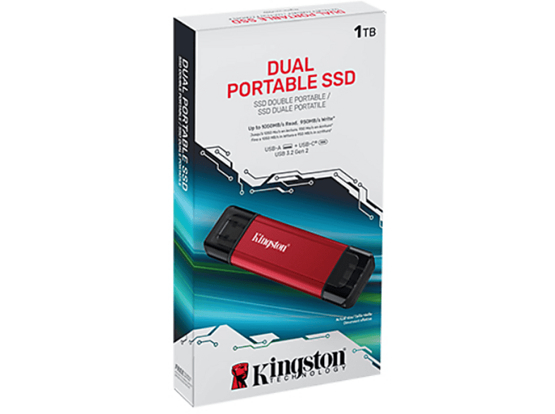KINGSTON 1 TB Dual USB-A/C Taşınabilir SSD Fiyat & Özellik