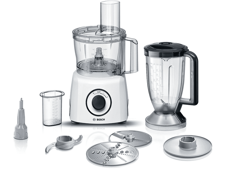 BOSCH MCM3230W ROBOT DA CUCINA, 800 W, capacità ciotola 2,3 l, Bianco