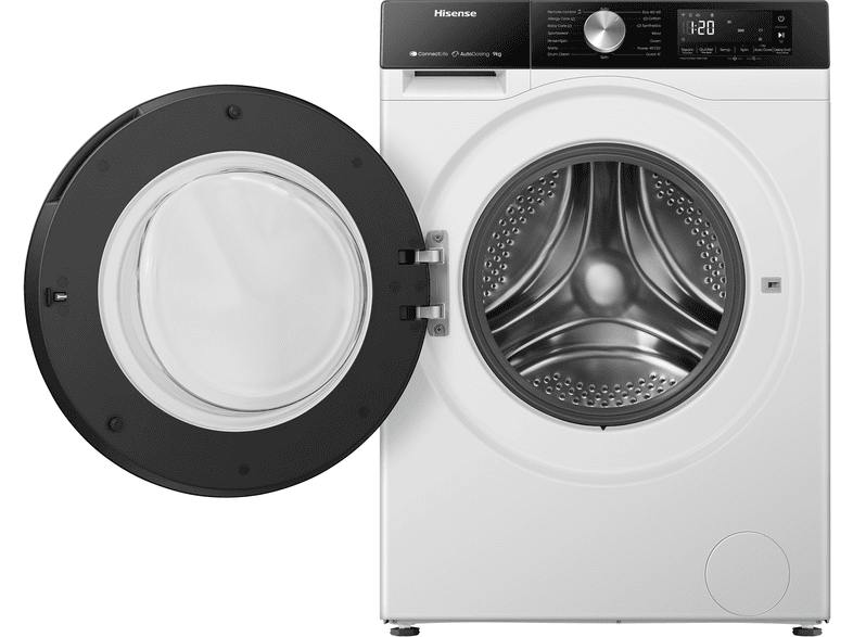 Hisense WF3S9045BW1 Waschmaschine (9 kg, 1400 U/Min., A, Frontlader) — Foto 3 von 5