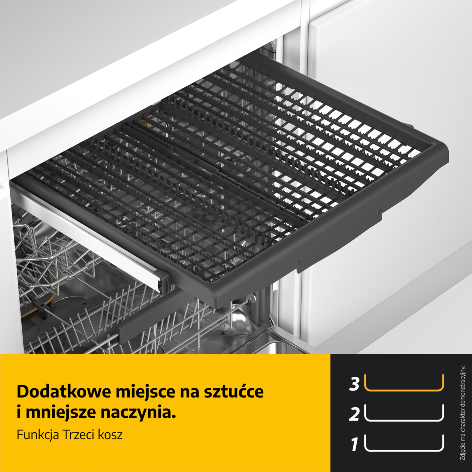 Zmywarka WHIRLPOOL WH6ITB14B1N6LWS PowerClean Pro Autootwieranie drzwi Zdalne sterowanie Zawiasy ślizgowe 14kpl. 60cm
