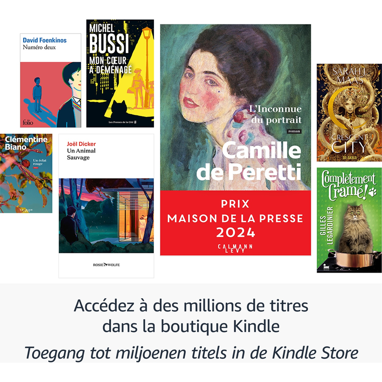 Un collage de diverses couvertures de livres avec du texte en bas.