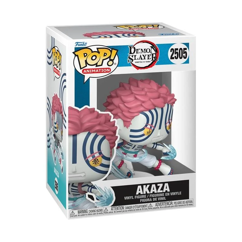 Figura Funko Pop! - Demon Slayer: Akaza, 10 cm, Vinilo