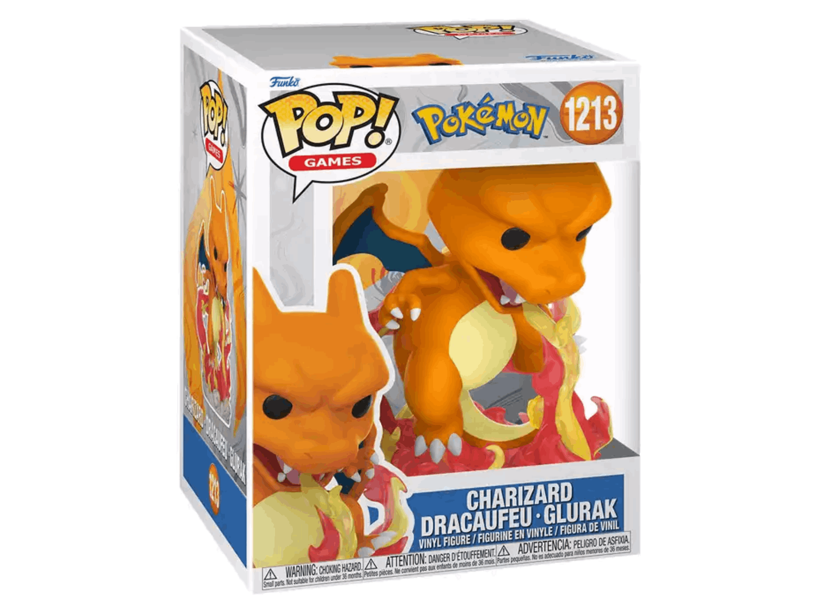 Figura Funko Pop! - Pokémon: Charizard, 10 cm, Vinilo