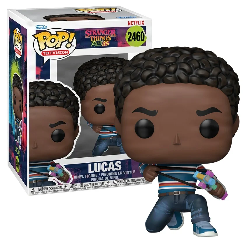 Figura Funko Pop! - Stranger Things - Tales From 85: Lucas, 10 cm, Vinilo