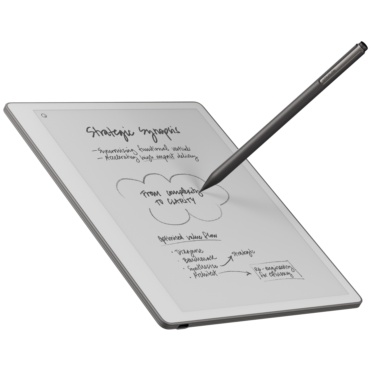 Remarkable Paper Pure - Tablet Met Marker Plus 10.3 Inch 32 Gb Gray Digitaal Notitieblok