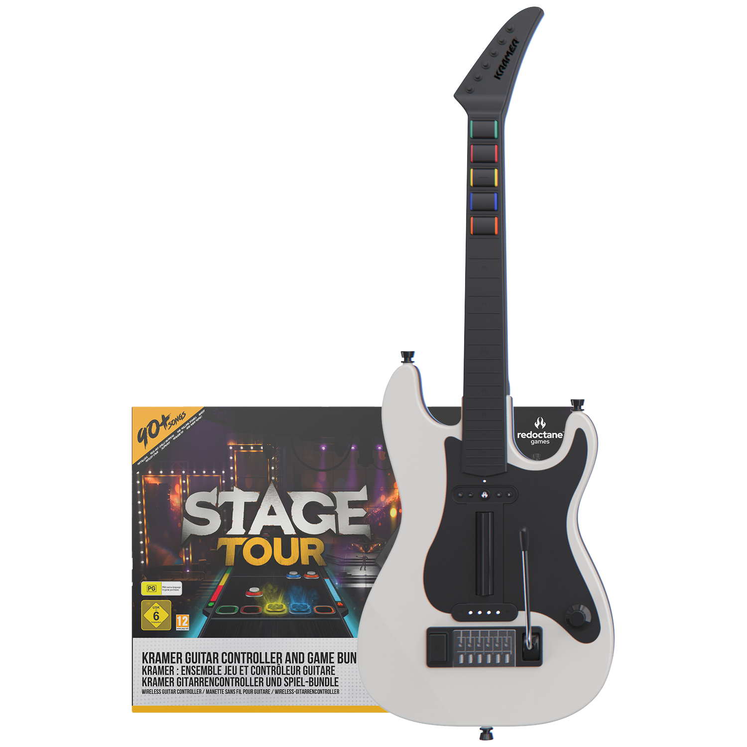 Koch Software Stage Tour Game + Kramer Guitar Controller Bundle - Pc (download Code)