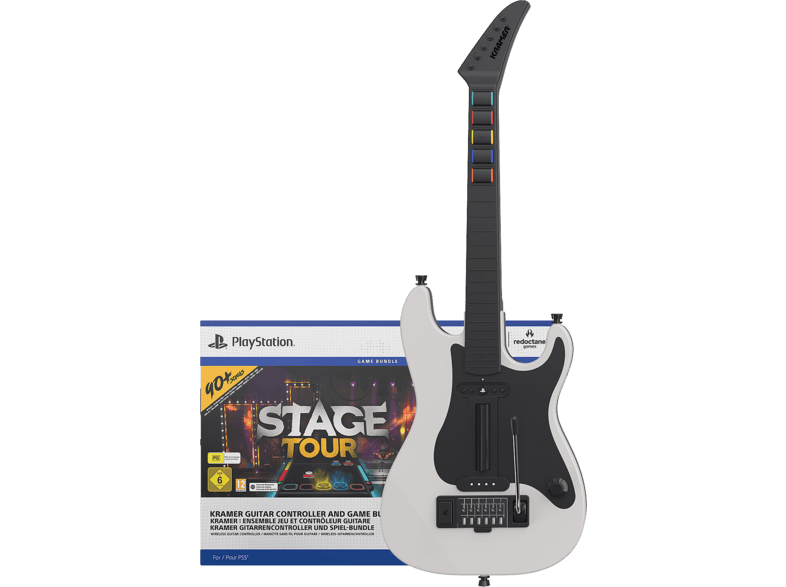 Koch Media Stage Tour Game + Kramer Guitar Controller Bundle - PS5