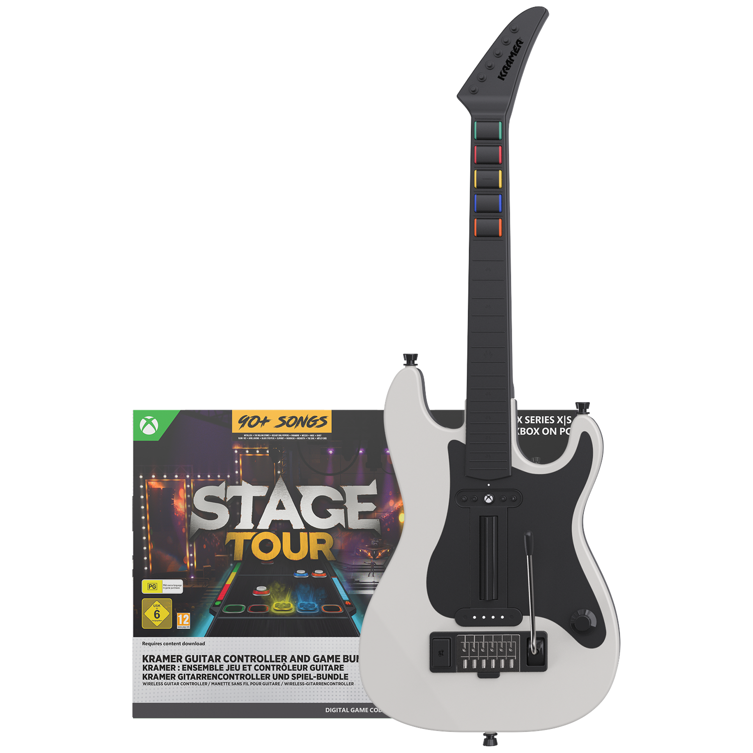 Koch Software Stage Tour Game + Kramer Guitar Controller Bundle - Xbox Series X