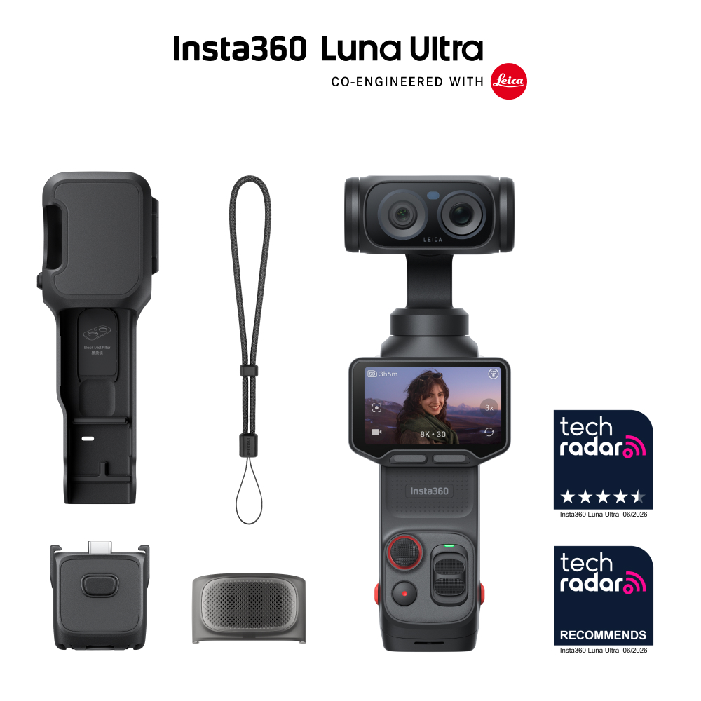 INSTA360 Luna Ultra Standard Cosmic Black - Actioncam