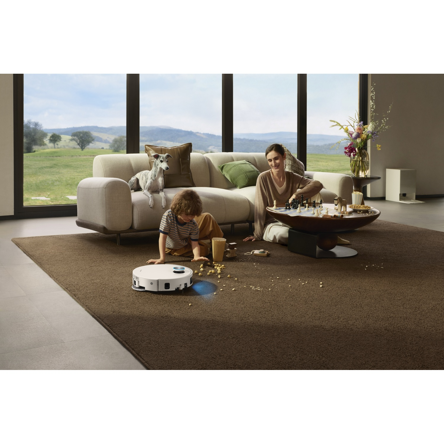 DREAME X60 Pro Ultra Complete - Aspirateur robot - Avec Fonction serpillère - Blanc