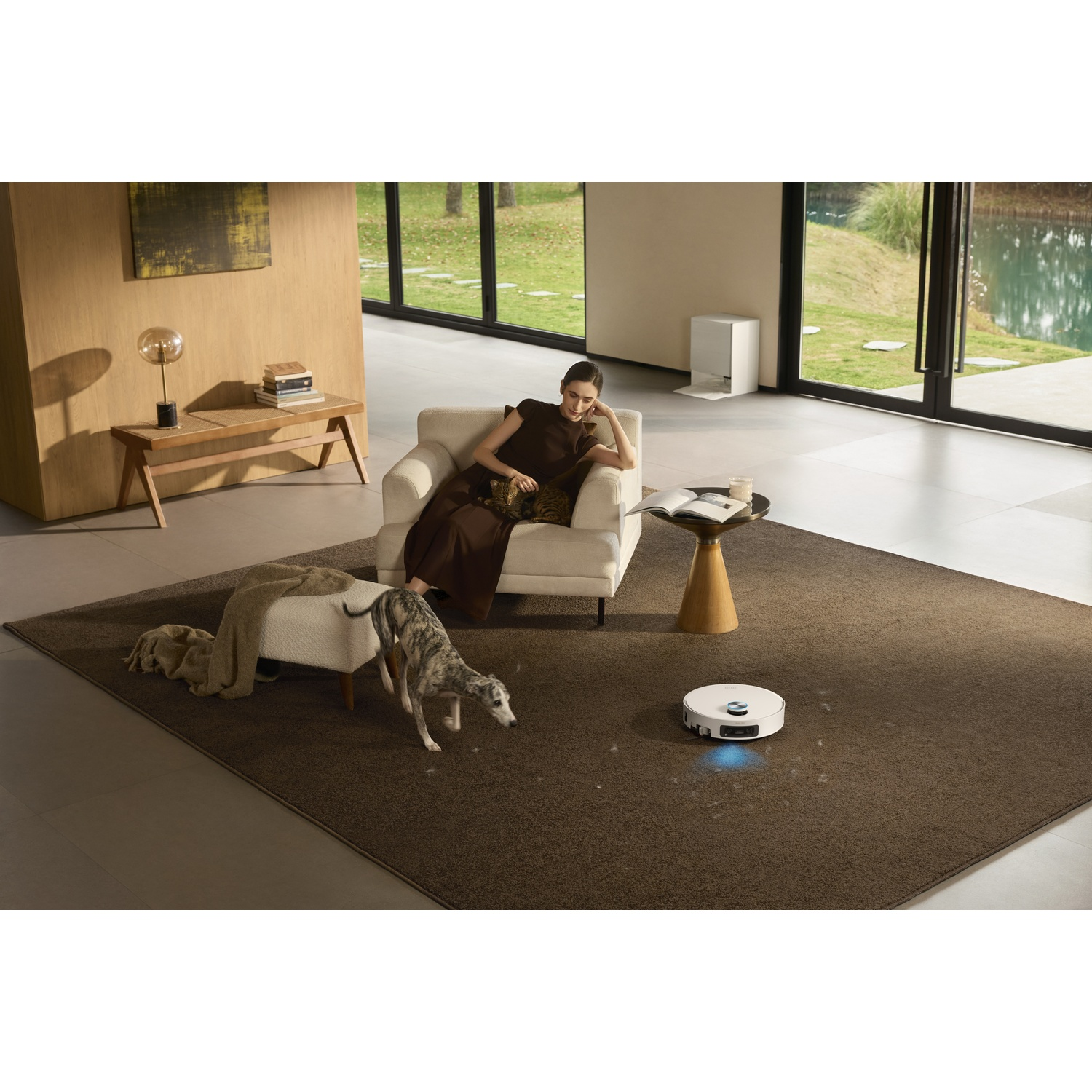 DREAME X60 Pro Ultra Complete - Aspirateur robot - Avec Fonction serpillère - Blanc