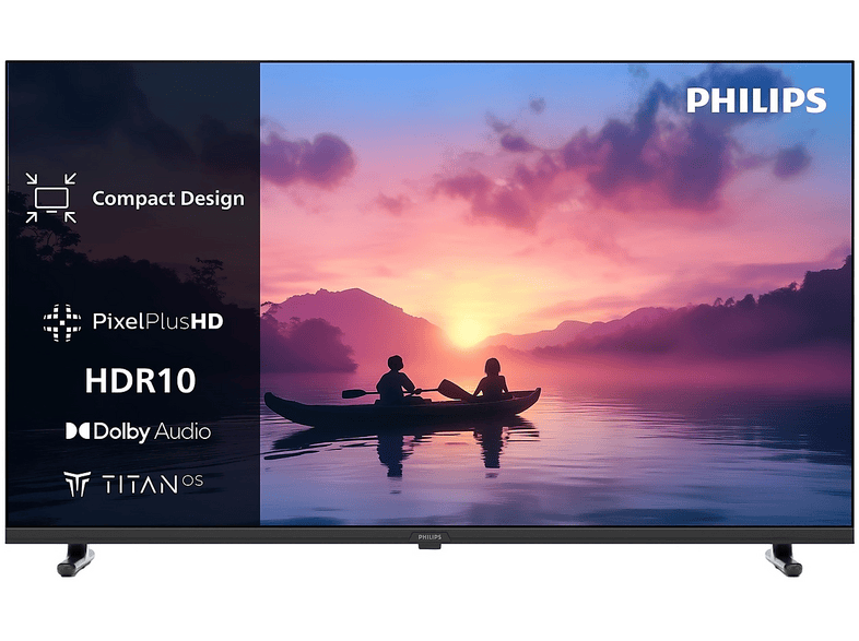 PHILIPS 24PHS6050/12 TV LED, SMART TV, 24 ", Nero, Classe E