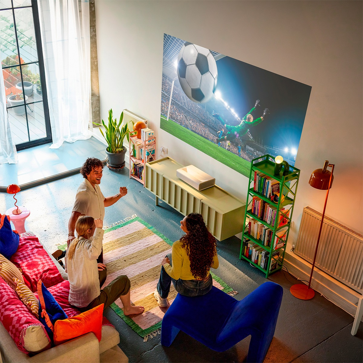 Proyector - Xgimi Mira, 20000 h, UHD 4K, Sistema óptico UST, Sonido Harman Kardon, Tecnología ISA 5.0, Gris