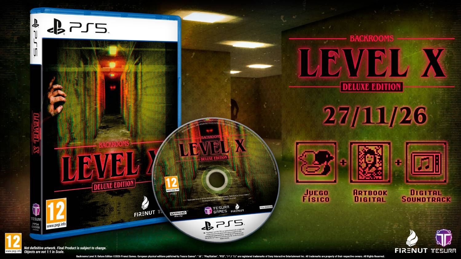 PS5 Backrooms Level X. Deluxe Edition