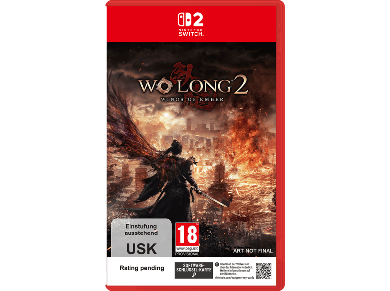 Wo Long 2: Wings of Ember - Nintendo Switch 2 [Nintendo Switch Game Key card]