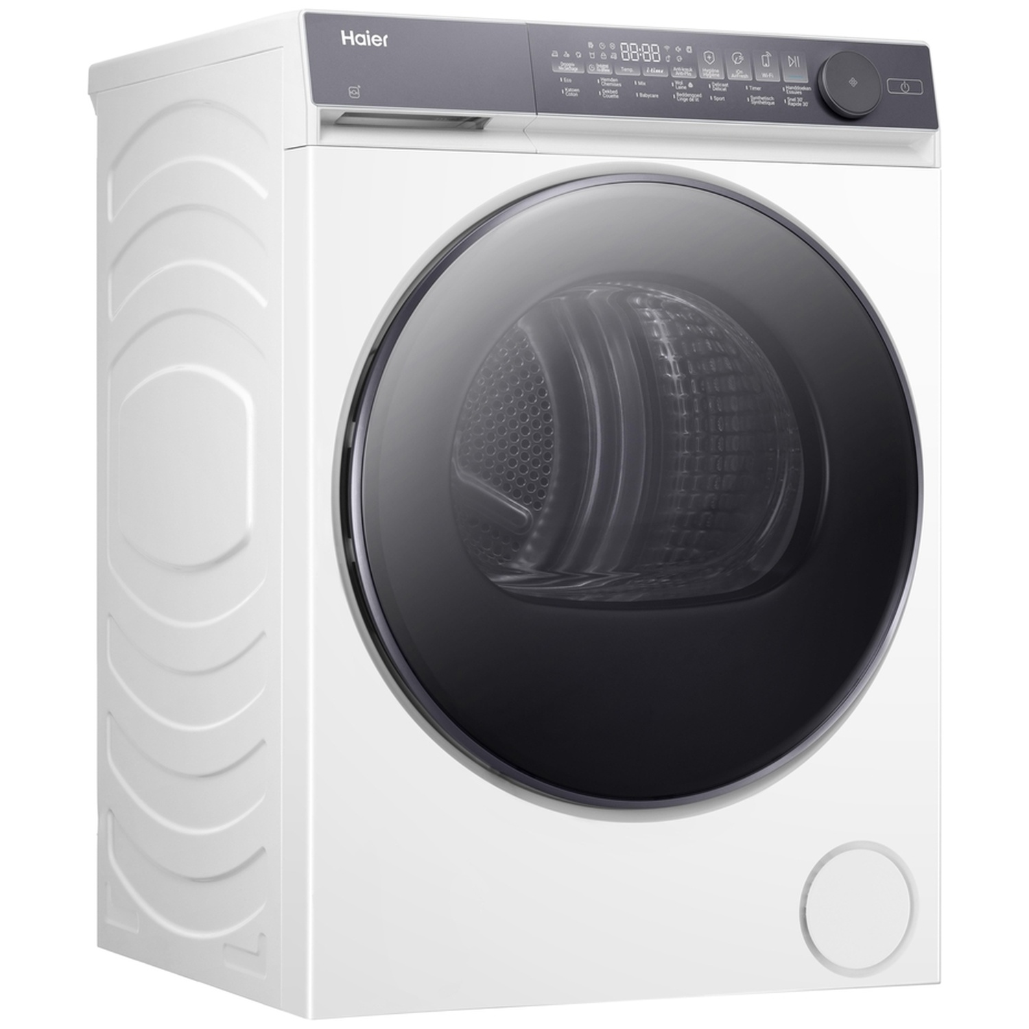 HAIER HD80-C367U1-DF - 8 kg - 62 dB - Classe énergétique C - Sèche-linge à pompe à chaleur