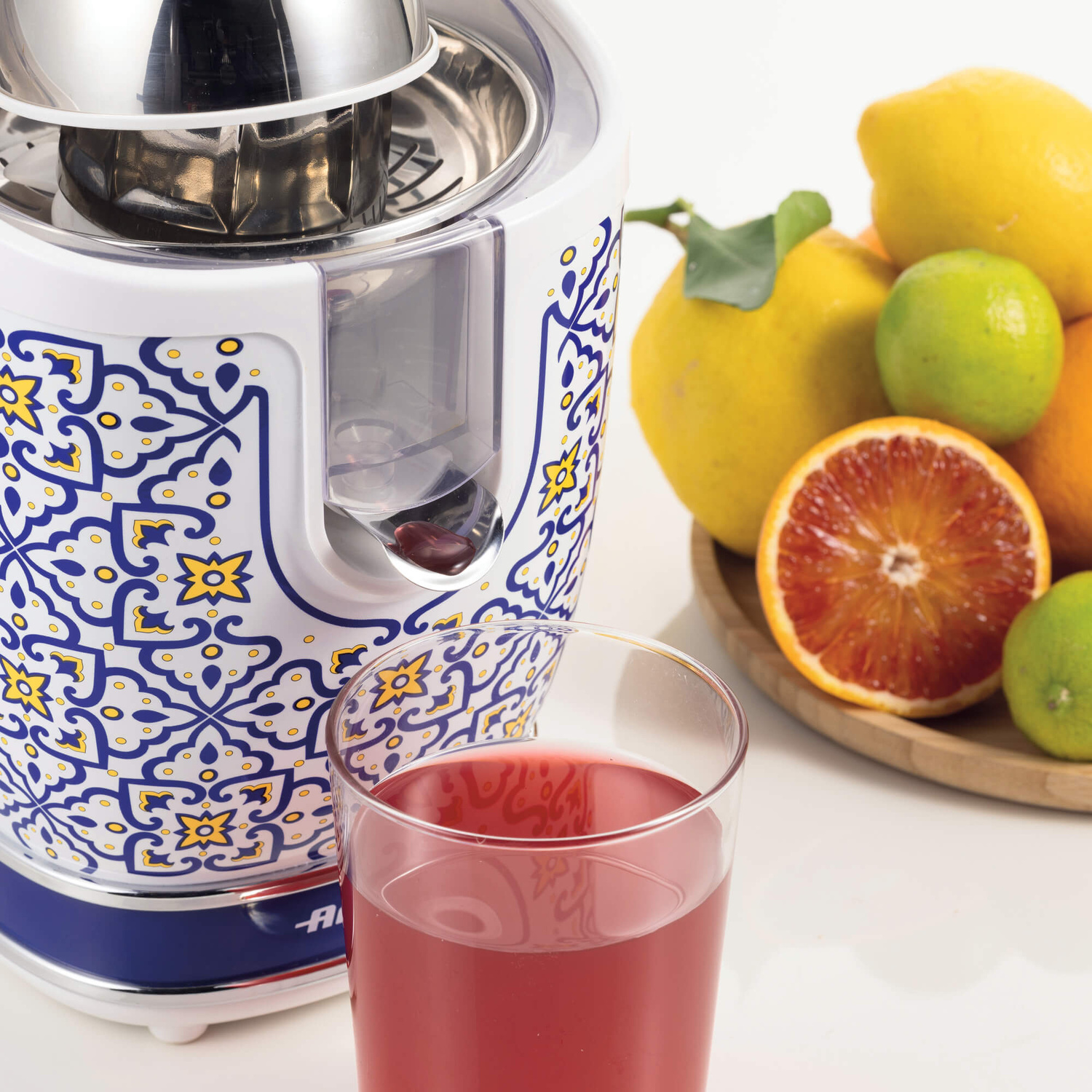 SPREMIAGRUMI ARIETE SPREMIAGRUMI CAPRI, Potenza 85 W, Recipiente succo da 0,6 l, 2 velocità velocità, in Metal, MULTICOLORE