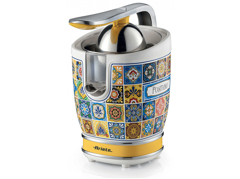 SPREMIAGRUMI ARIETE POSITANO, Potenza 85 W, Recipiente succo da 0,6 l, 2 velocità velocità, in Metal, MULTICOLORE