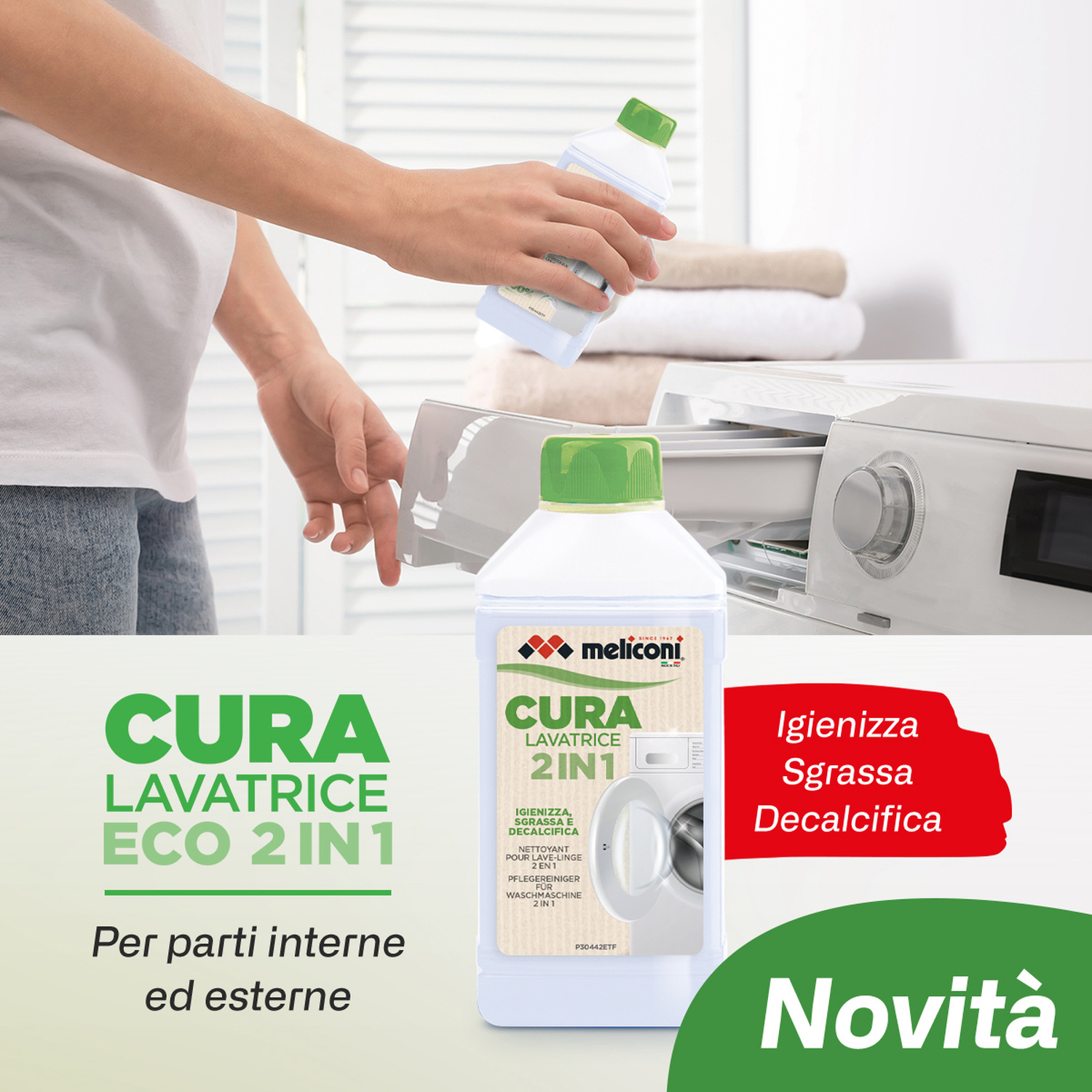 DECALCIFICANTE MELICONI CURA LAVATRICE LIQ 2IN1