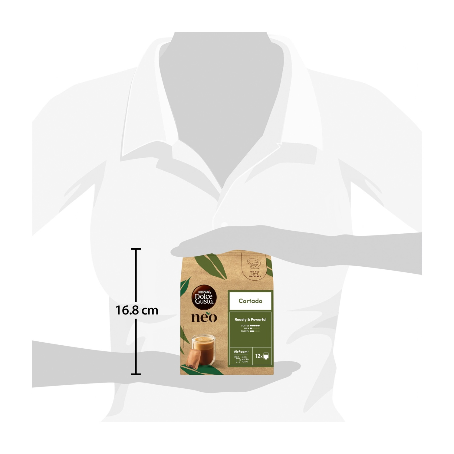 NESCAFE' DOLCE GUSTO Caffè in capsule NEO CORTADO, Nescaffè dolce gusto, 0,348 kg