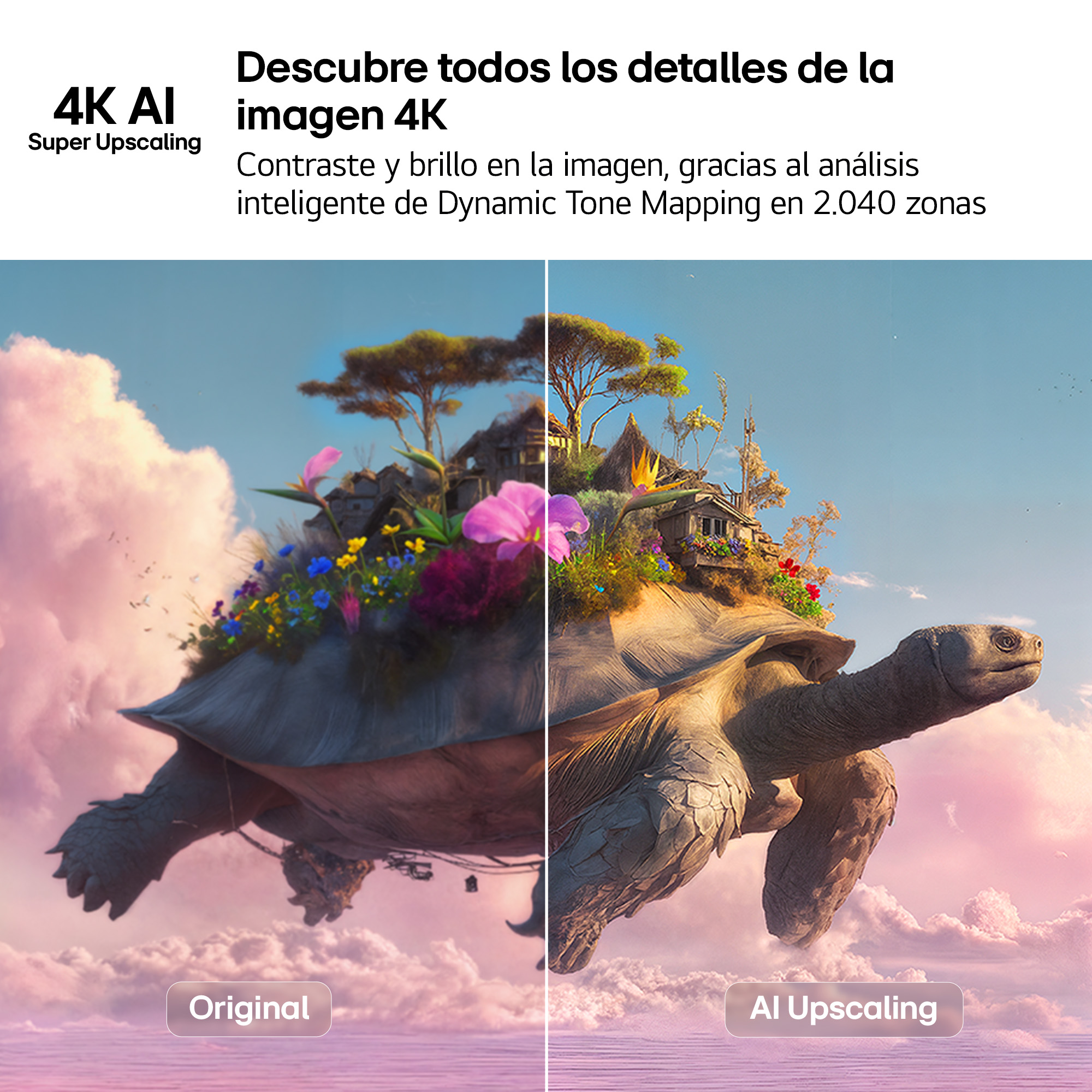 TV LED 32" - LG StanbyMe 2 32LX6BPGA, UHD 4K, Procesador Inteligente α8 AI Processor 4K Gen3, Smart TV, Blanco Roto