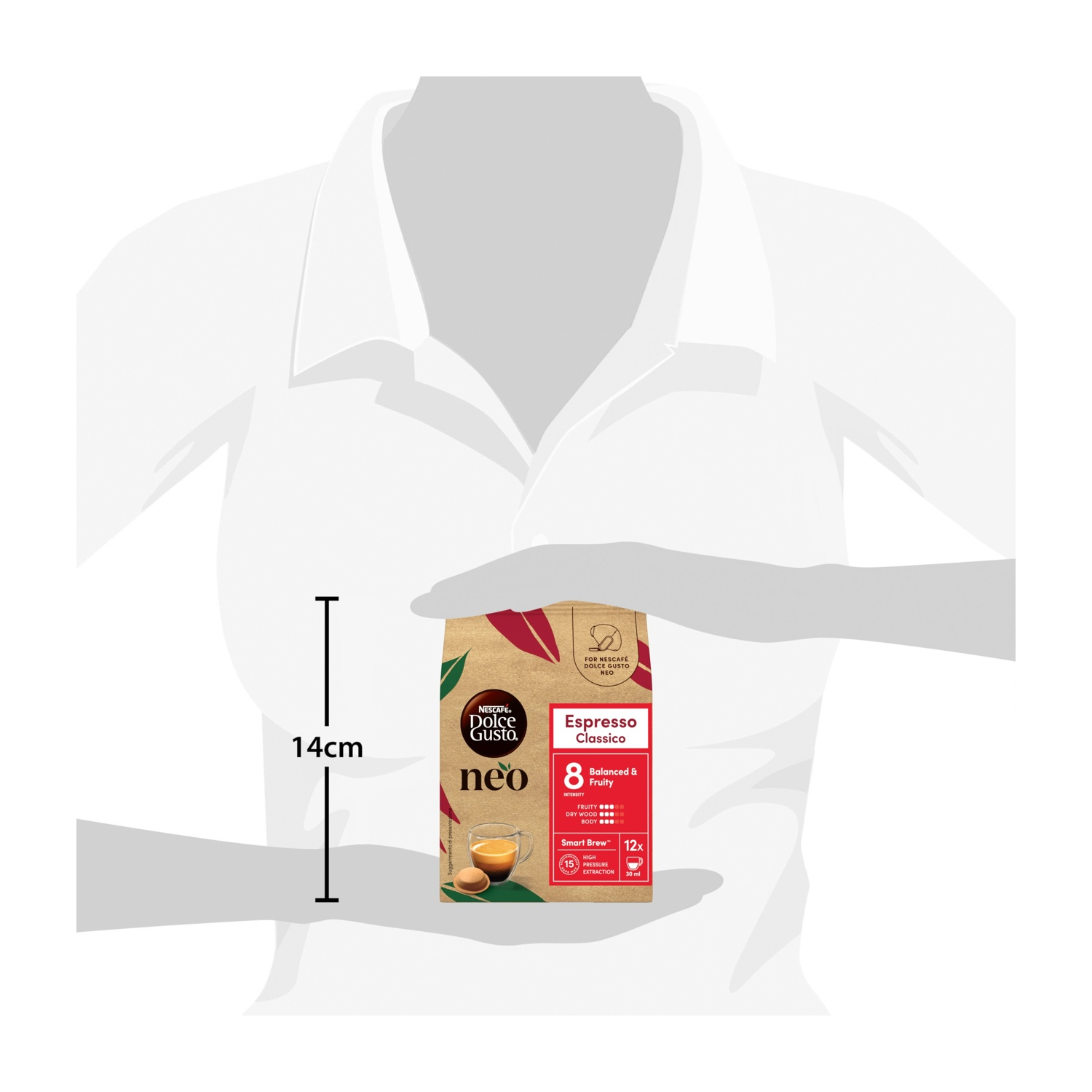 NESCAFE' DOLCE GUSTO Caffè in capsule NEO CLASSICO, Nescaffè dolce gusto, 0,418 kg