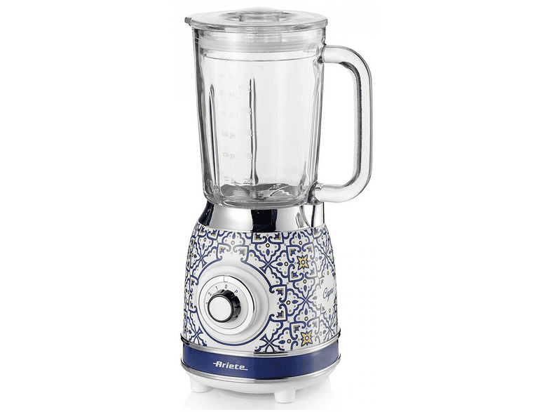 FRULLATORE ARIETE CAPRI, Potenza 1000 W, Caraffa da 1.5 l, 4 velocità, Glass, Stainless steel, MULTICOLORE