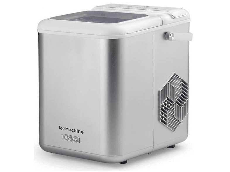 MACCHINA PER IL GHIACCIO ARIETE ICE MAKER, Potenza massima 170 W, Recipiente da 1,4 l, 1 velocità, Coperchio trasparente, SILVER