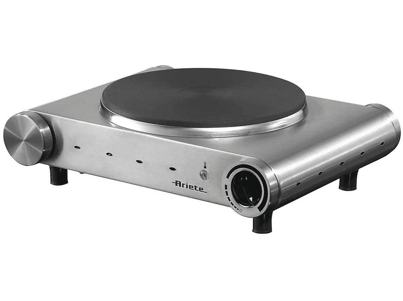 PIASTRA ELETTRICA ARIETE SINGOLA, Assorbimento potenza 1500 W, Zone di cottura 1, Dimensione prima piastra 188 mm, ACCIAIO INOX