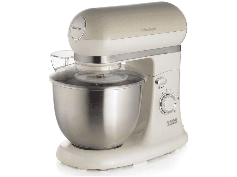 ARIETE IMPASTATRICE VINTAGE PLANETARIA, 1200 W, capacità ciotola 5,5 l, Beige