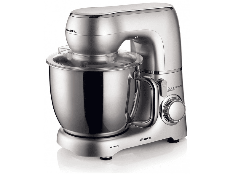 ARIETE IMPASTATRICE GOURMET PLANETARIA, 1300 W, capacità ciotola 5,2 l, Silver