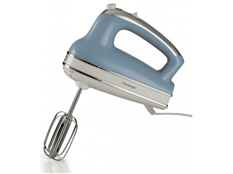 SBATTITORE ARIETE EL. VINTAGE, Potenza massima 450 W, Livelli di potenza 5 velocità, Celeste