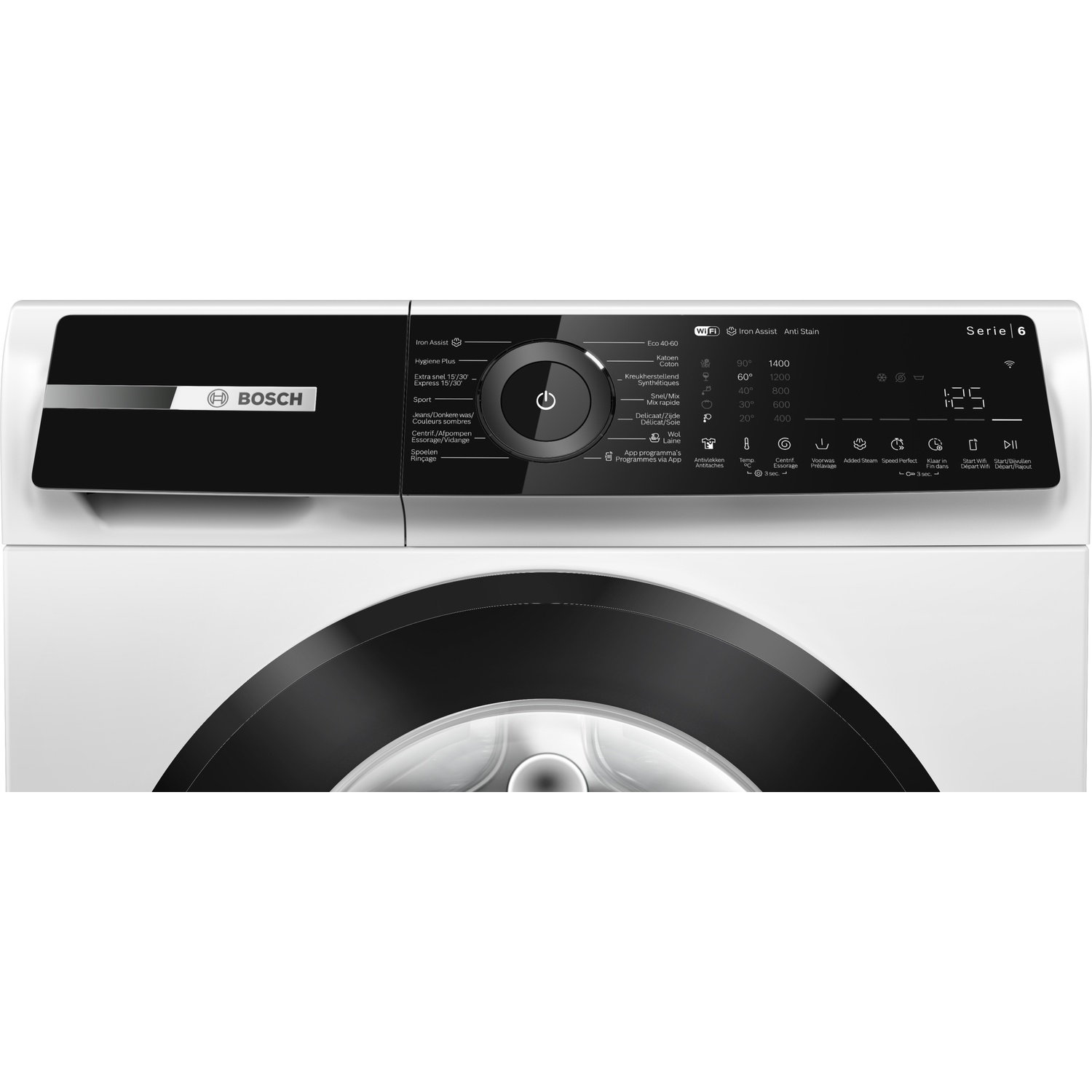 BOSCH WGN24401FG - Wasmachine - 9 kg - 1351 rpm - 72 dB