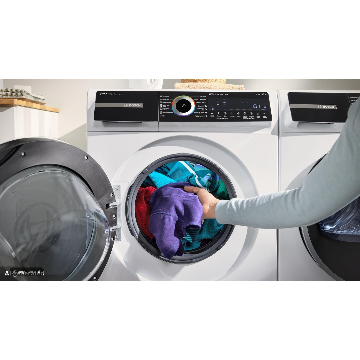 BOSCH WGN24401FG - Wasmachine - 9 kg - 1351 rpm - 72 dB
