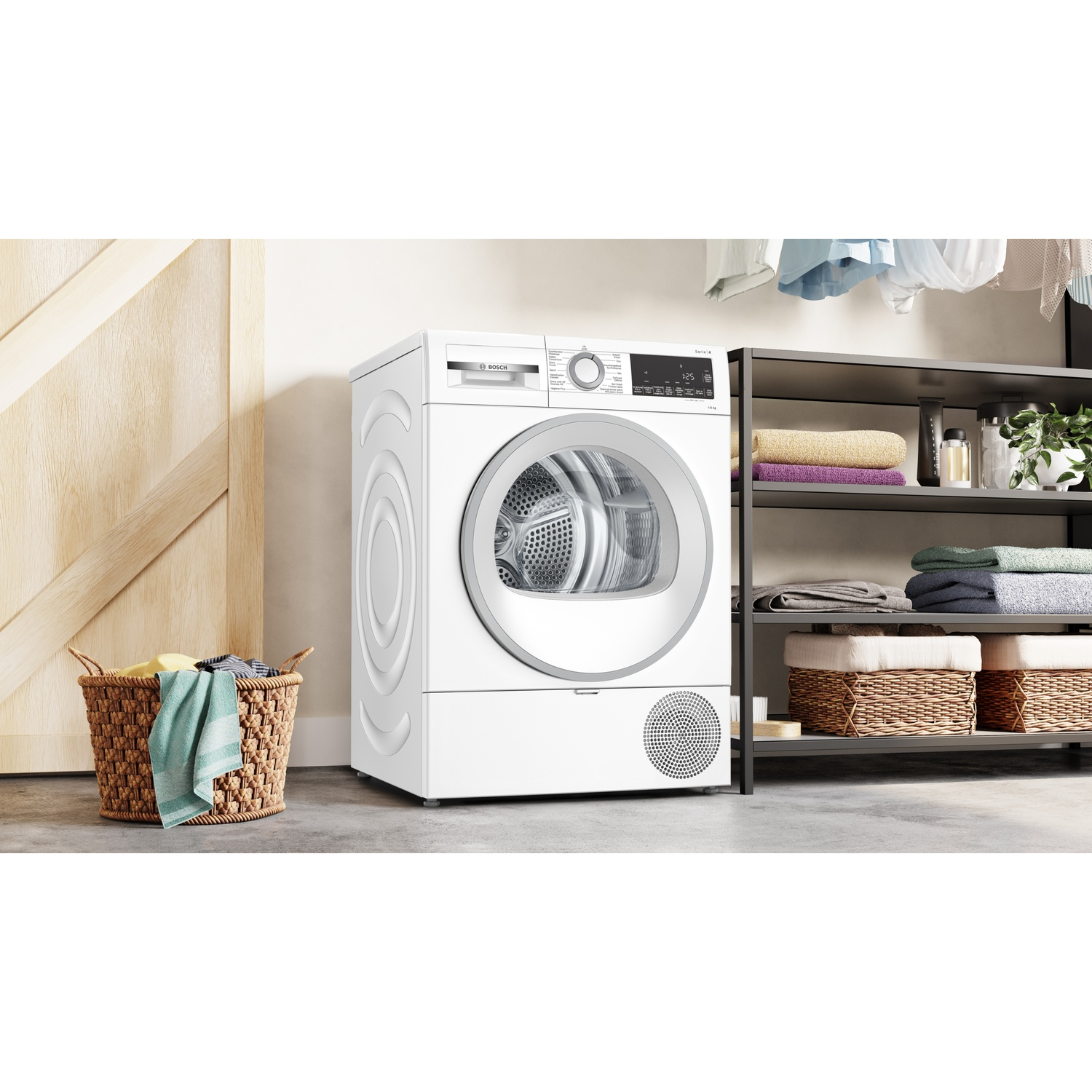 BOSCH WQA23303FG - Sèche-linge à pompe à chaleur - 8 kg - 62 dB - Classe énergétique C